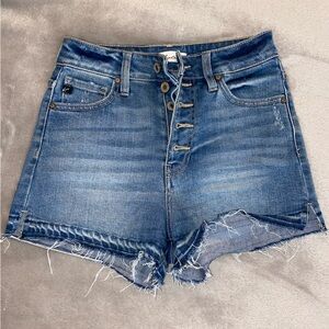 Kancan Blue Denim Women's Shorts